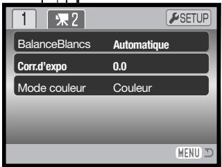 KONICA MINOLTA DIMAGE XG - NAVIGATION DANS LE MENU D'ENREGISTREMENT VIDEO/AUDIO - 8