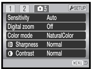 KONICA MINOLTA DIMAGE Z20 - Camera sensitivity - ISO - 1