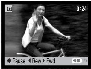 KONICA MINOLTA DIMAGE Z20 - Playing back movies - 4