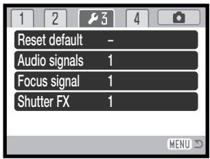 KONICA MINOLTA DIMAGE Z20 - Audio signals - 1
