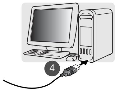 KONICA MINOLTA DIMAGE Z20 - Connecting the camera to a computer - 2