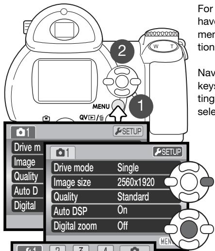 KONICA MINOLTA DIMAGE Z20 - Setting the Menu language - 1