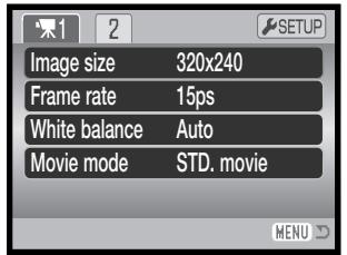 KONICA MINOLTA DIMAGE Z20 - Frame rate - 1