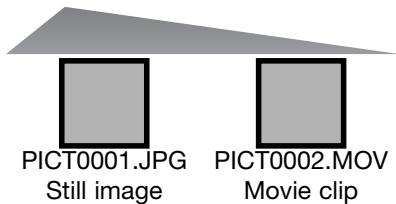 KONICA MINOLTA DIMAGE Z5 - Memory card folder organization - 4