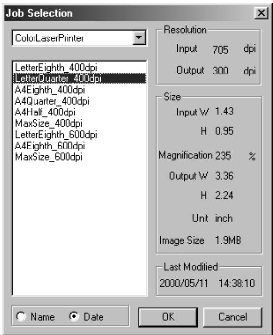 KONICA MINOLTA DIMAGE SCAN DUAL II - Deleting a Job - 1