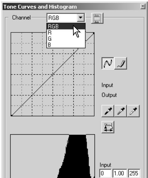 KONICA MINOLTA DIMAGE SCAN DUAL III - Using tone curves - 1