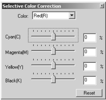 KONICA MINOLTA DIMAGE SCAN DUAL III - Selective-color palette - 2