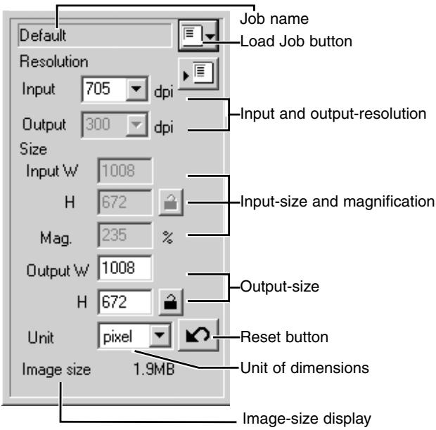 KONICA MINOLTA DIMAGE SCAN DUAL III - Making the final scan using Jobs - 1
