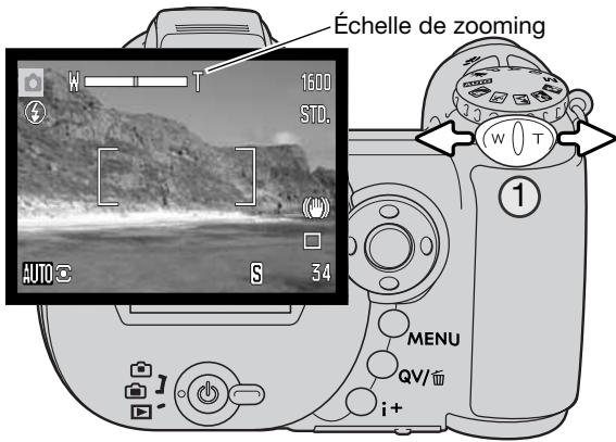 KONICA MINOLTA DIMAGE Z3 - Utilisation du zoom - 1