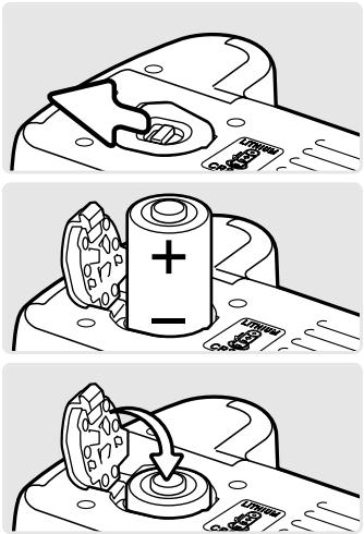 KONICA MINOLTA DYNAX 30 - INSTALLING BATTERIES - 1