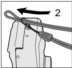 KONICA MINOLTA FREEDOM 160 - ATTACHING THE CAMERA STRAP - 2