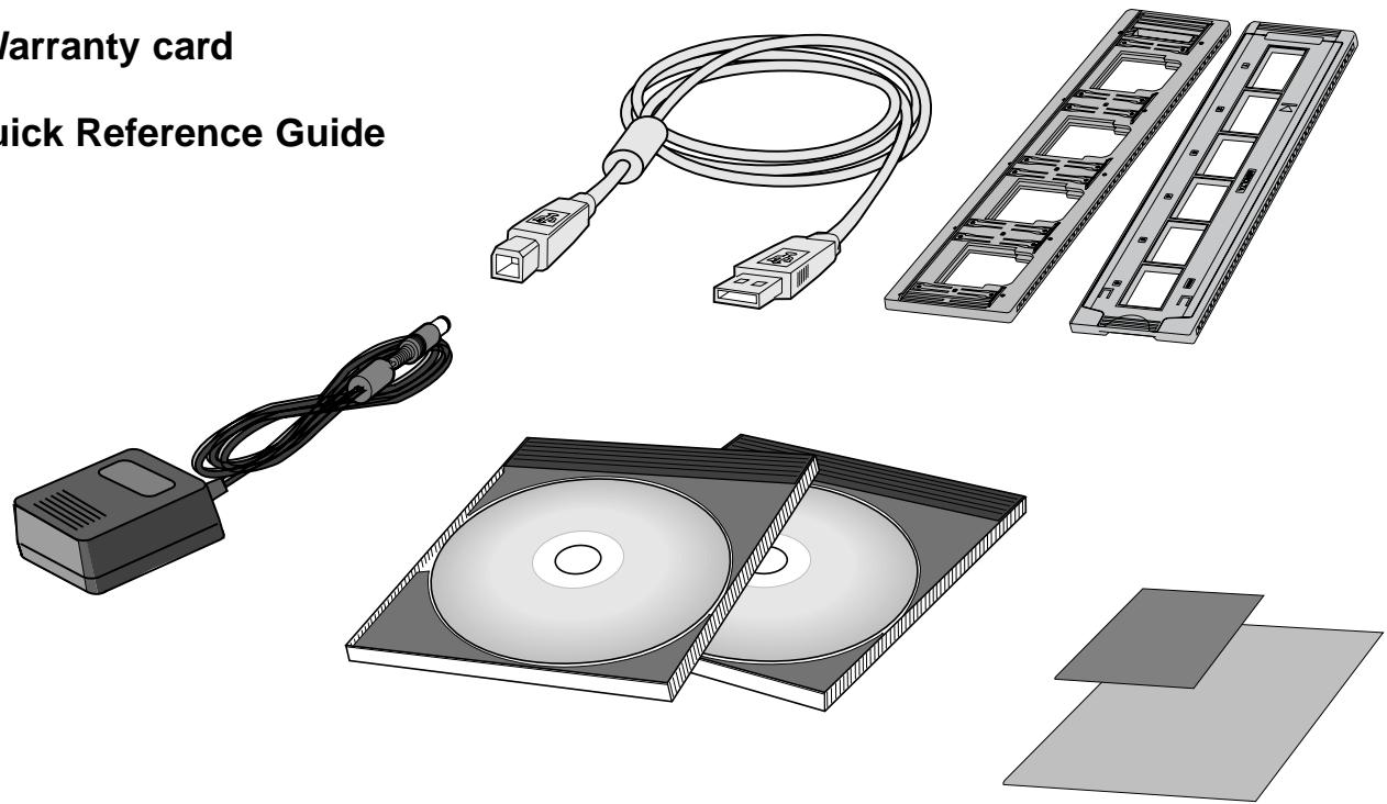KONICA MINOLTA SCAN DUAL II - The following contents should be included in this package - 2