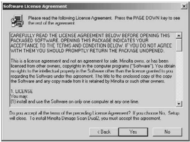 KONICA MINOLTA SCAN DUAL II - Windows 98 - 4