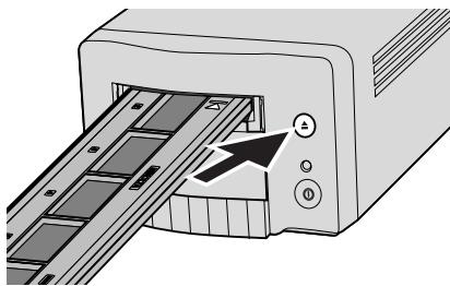KONICA MINOLTA SCAN DUAL III - Ejecting a film holder - 1