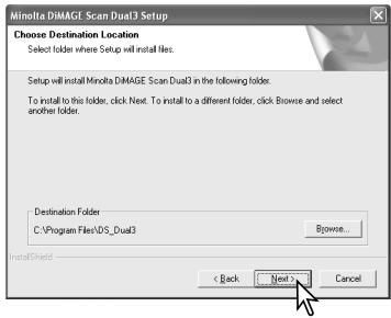 KONICA MINOLTA SCAN DUAL III - Installing the utility software - Windows - 4