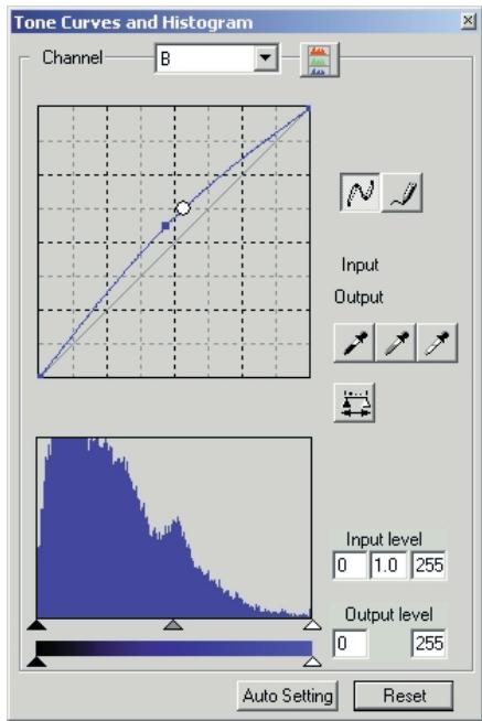 KONICA MINOLTA SCAN DUAL III - Tone-curve corrections - 1