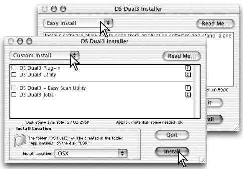 KONICA MINOLTA SCAN DUAL III - Installing the utility software – Macintosh - 5
