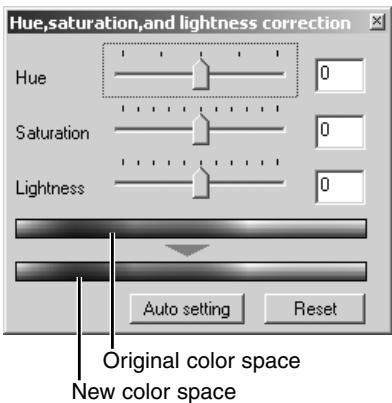 KONICA MINOLTA SCAN DUAL III - Hue, saturation, and lightness palette - 3
