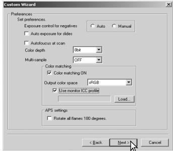 KONICA MINOLTA SCAN DUAL III - Custom Wizard - 4