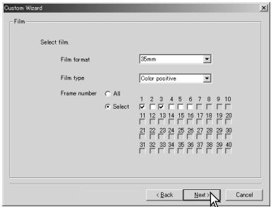 KONICA MINOLTA SCAN DUAL IV - Custom wizard - 3