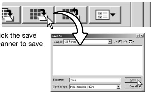 KONICA MINOLTA SCAN DUAL IV - Saving an index file - 1
