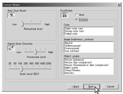 KONICA MINOLTA SCAN DUAL IV - Custom wizard - 7