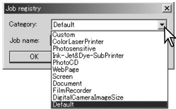 KONICA MINOLTA SCAN DUAL IV - Saving scan settings as a Job - 2