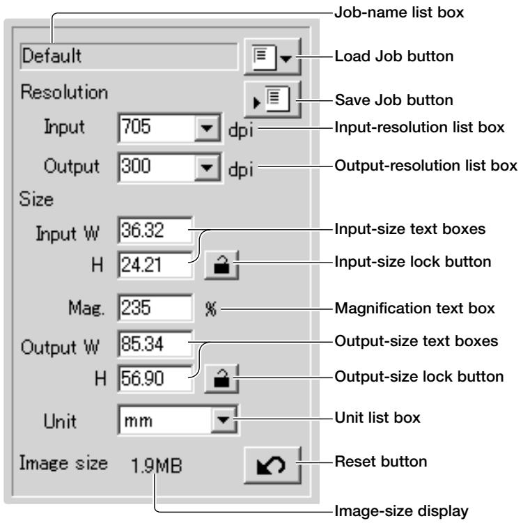 KONICA MINOLTA SCAN DUAL IV - Inputting scan settings manually - 1