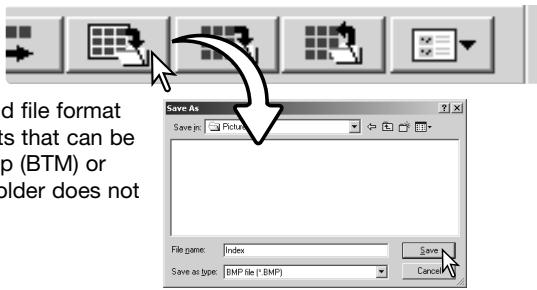 KONICA MINOLTA SCAN DUAL IV - Saving the index thumbnails - 1