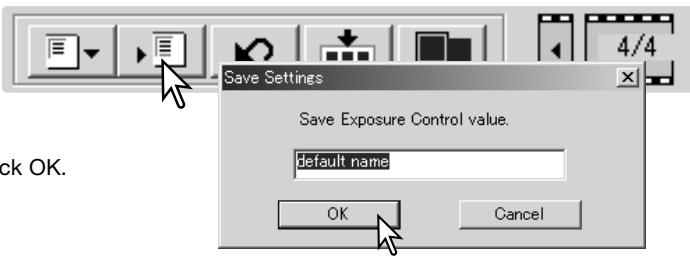 KONICA MINOLTA SCAN DUAL IV - Saving exposure settings - 1