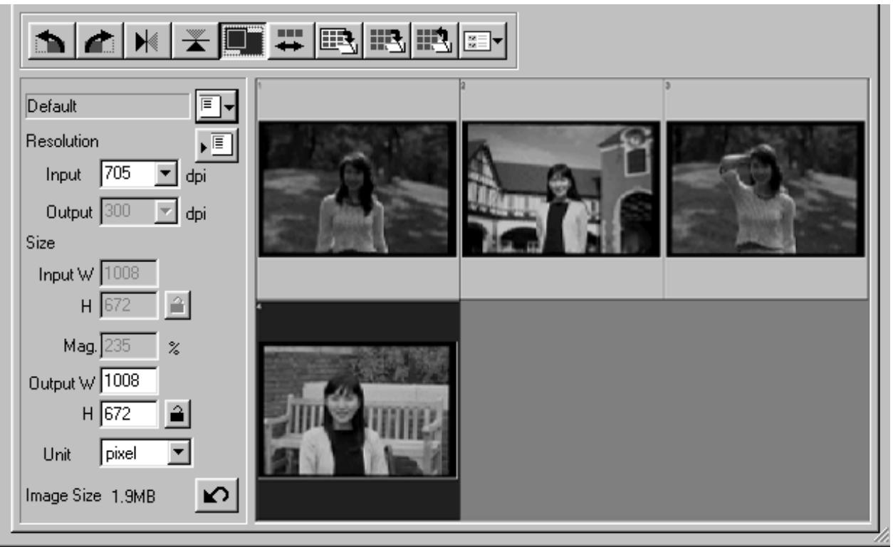 KONICA MINOLTA SCAN MULTI II SOFTWARE - MAGNIFYING THE INDEX IMAGE - 3