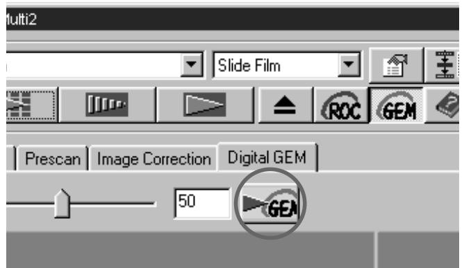 KONICA MINOLTA SCAN MULTI II SOFTWARE - Digital GEM Adjust slider - 4