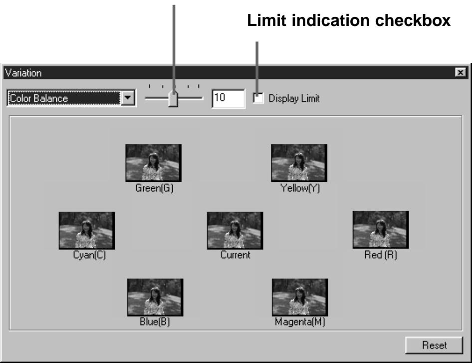 KONICA MINOLTA SCAN MULTI II SOFTWARE - VARIATION CORRECTION - COLOUR BALANCE - 1