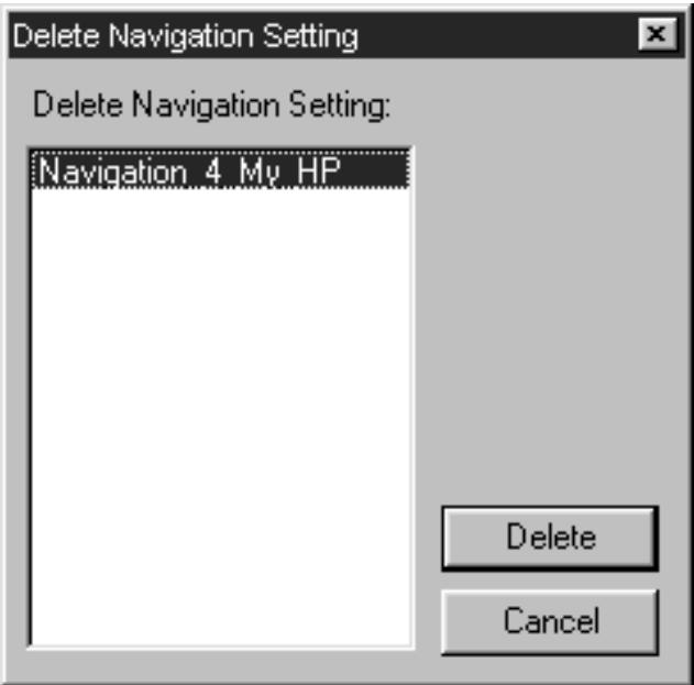 KONICA MINOLTA SCAN MULTI II SOFTWARE - DELETING A NAVIGATION SET - 2