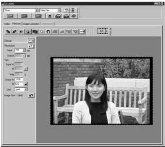 KONICA MINOLTA SCAN MULTI II SOFTWARE - FLIPPING THE PRESCAN IMAGE - 1