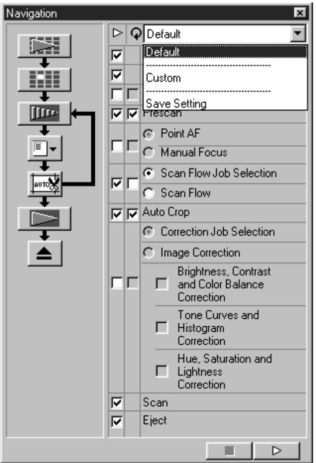 KONICA MINOLTA SCAN MULTI II SOFTWARE - NAMING AND SAVING A NAVIGATION SET - 1