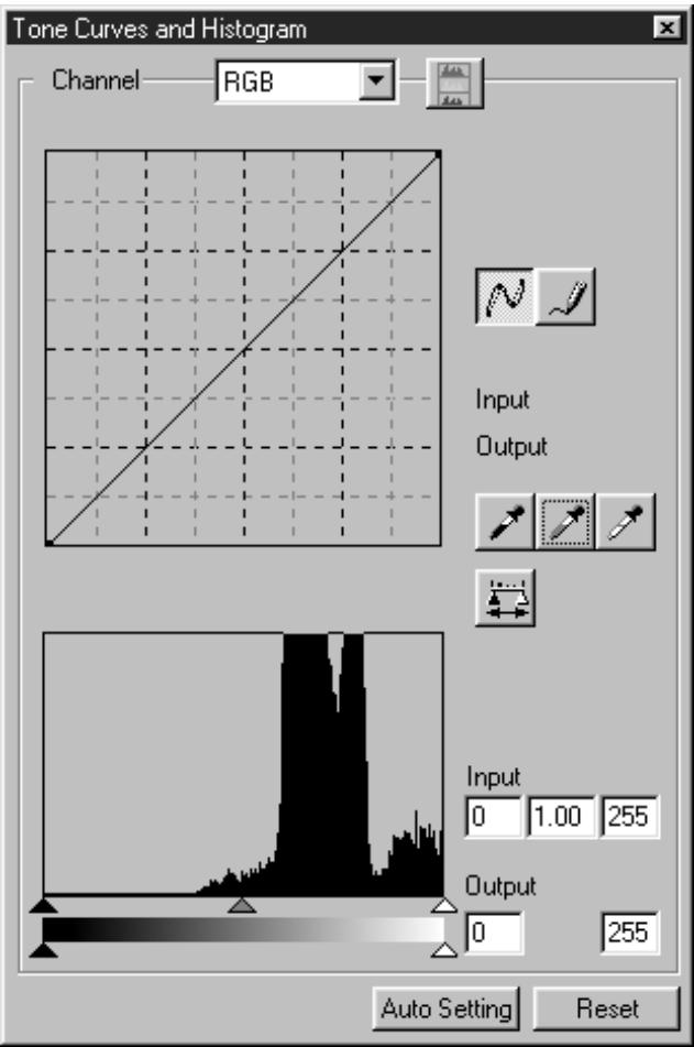 KONICA MINOLTA SCAN MULTI II SOFTWARE - CORRECTING THE HISTOGRAM - 1