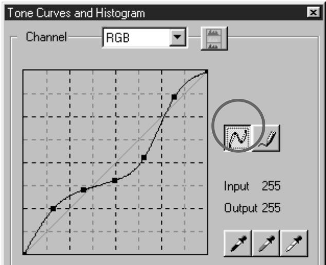 KONICA MINOLTA SCAN MULTI II SOFTWARE - TONE CURVES BY FREEHAND - 2