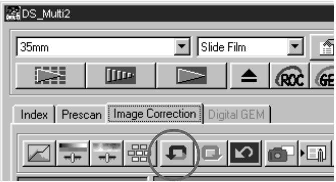 KONICA MINOLTA SCAN MULTI II SOFTWARE - CANCELLING THE IMAGE CORRECTION - 1