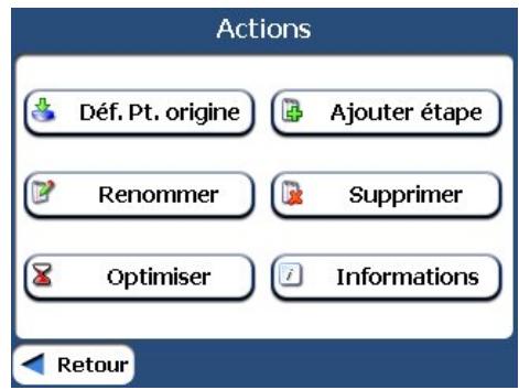 TAKARA DESTINATOR 6 - Définition d'étapes sur le trajet - 2