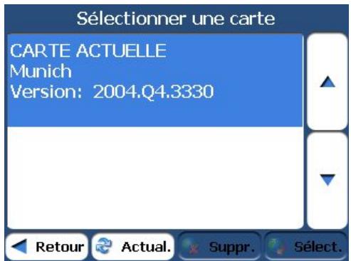 TAKARA DESTINATOR 6 - Sélection de la carte - 2