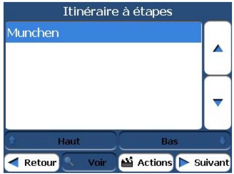 TAKARA DESTINATOR 6 - Définition de groupes d'itinéraires - 1