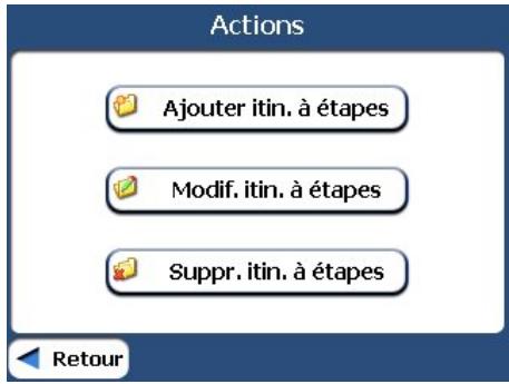 TAKARA DESTINATOR 6 - Définition de groupes d'itinéraires - 2