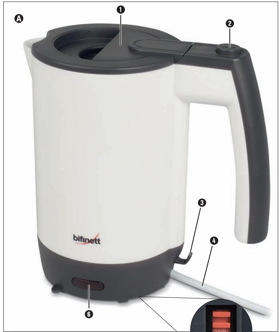 BIFINETT KH 1026 TRAVEL KETTLE - TRAVELKETTLE - 2