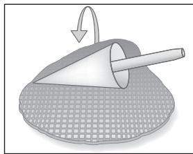 BIFINETT KH 1123 WAFER CONE MACHINE - Risk for brännskador: - 2