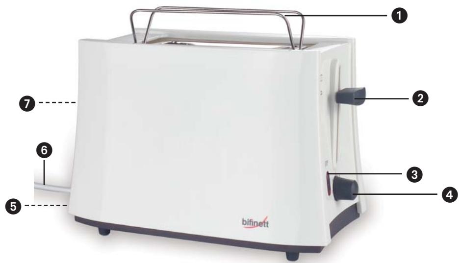 BIFINETT KH 1128 TOASTER - 2