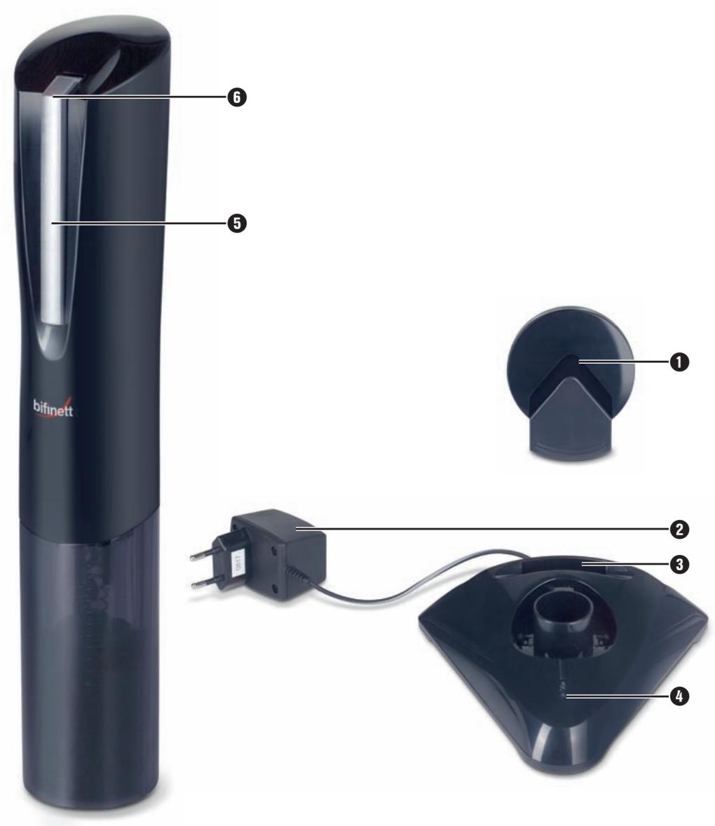 BIFINETT KH 1144 ELECTRIC CORKSCREW - SACACORCHOS ELÉCTRICO CAVATAPPI ELETTRICO - 2
