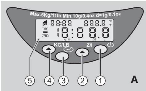 BIFINETT KH 1155 ELECTRONIC KITCHEN AND HOUSEHOLD SCALE - 1