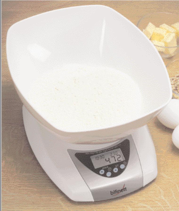BIFINETT KH 1155 ELECTRONIC KITCHEN AND HOUSEHOLD SCALE - bifinett - 1