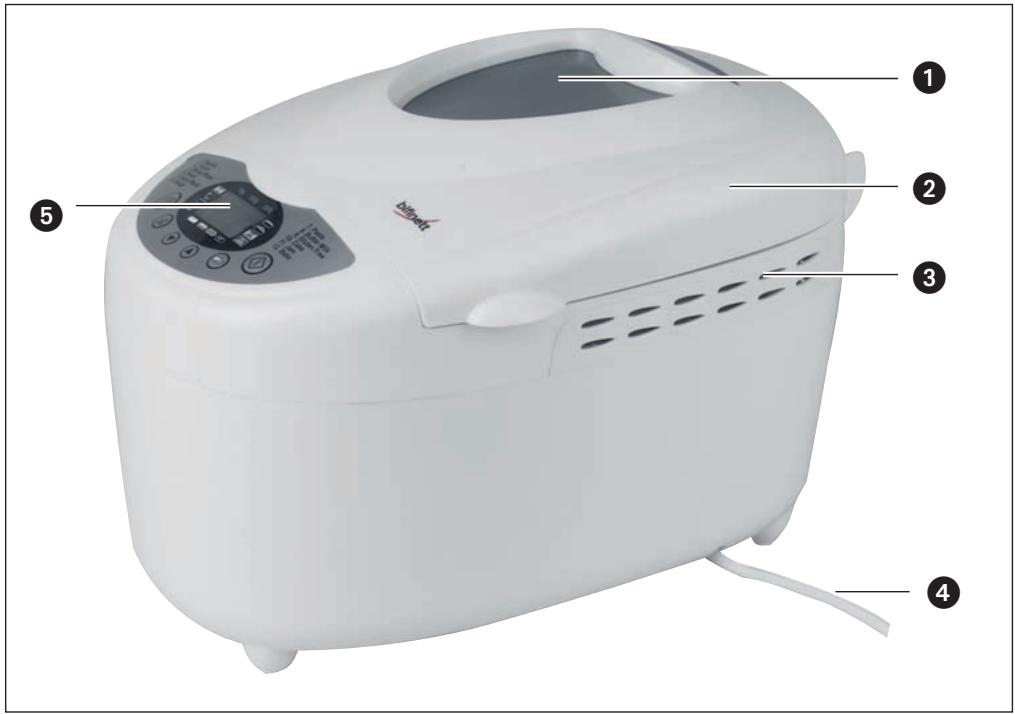 BIFINETT KH 1171 BREADMAKER - BREADMAKER - 2